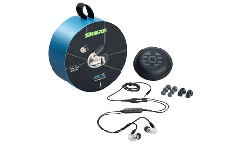 אוזניות In Ear SHURE AONIC 215 - שקוף