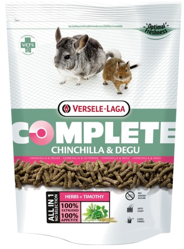 VERSELE-LAGA COMPLETE - כופתיות מזון צ’ינצ’ילה דגו קומפליט 1.75 ק"ג