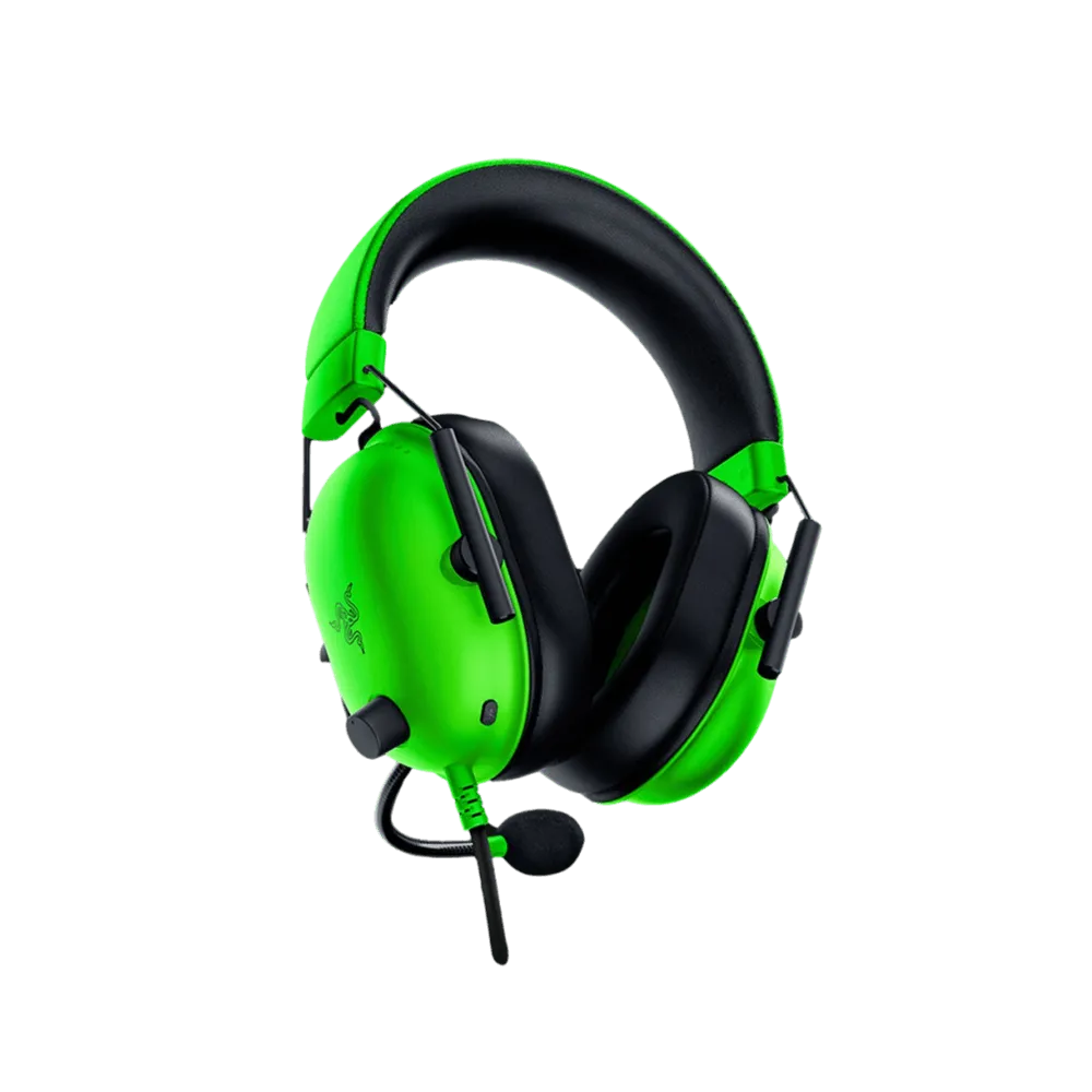 אוזניות – Razer BlackShark V2 X- ירוק
