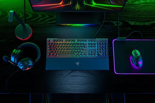 מקלדת חצי מכאנית – RAZER ORNATA V3