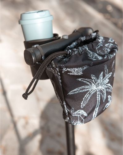 תלת אופן דו-כיווני מעוצב, עם קיפול סופר קומפקטי ו 3 שלבי שימוש - שחור משובץ