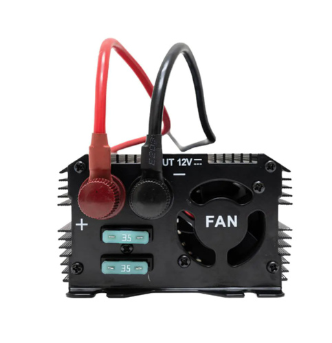 ממיר מתח לרכב 12V ל- 220V הספק 600W + יציאת USB
