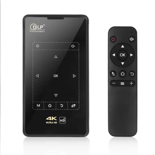 מיני מקרן נייד 4K אנדרואיד Eco Q-12 