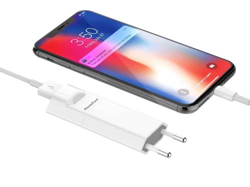 גיבוי קבצים נייד לאייפון בטעינה PhotoCube