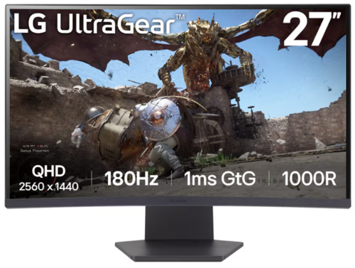 מסך מחשב LG UltraGear 27GS60QC-B QHD