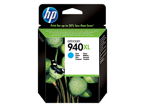 מחסנית דיו HP 940XL Cyan Officejet Ink Cartridge‏‏