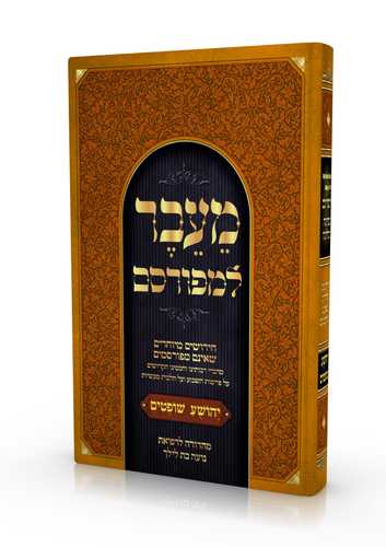 מעבר למפורסם - יהושע שופטים / חידושים מיוחדים