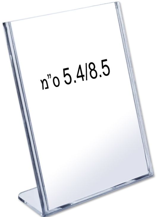 מעמד תצוגה K160 מידה 5.4/8.5 ס"מ