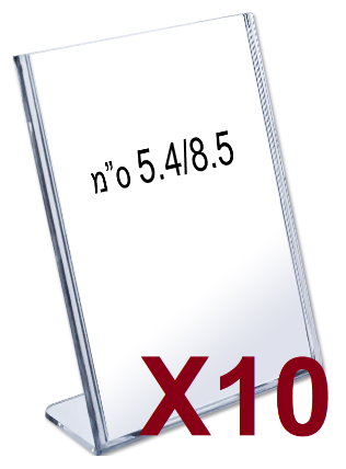 10 מעמדי תצוגה K160 מידה 5.4/8.5 ס"מ