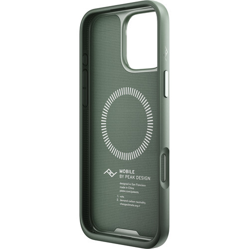 כיסוי Peak Design Everyday Case For iPhone 16 Pro Max ירוק Sage