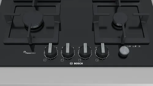 כיריים גז זכוכית 4 להבות בוש 60 סמ PPH6A6M25Y יבואן רשמי 