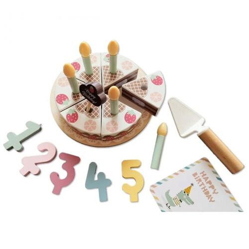 עוגת יום הולדת מעץ