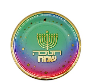 צלחות נייר גדולות דגם