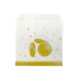 שקית נייר לדמי חנוכה -10 יח