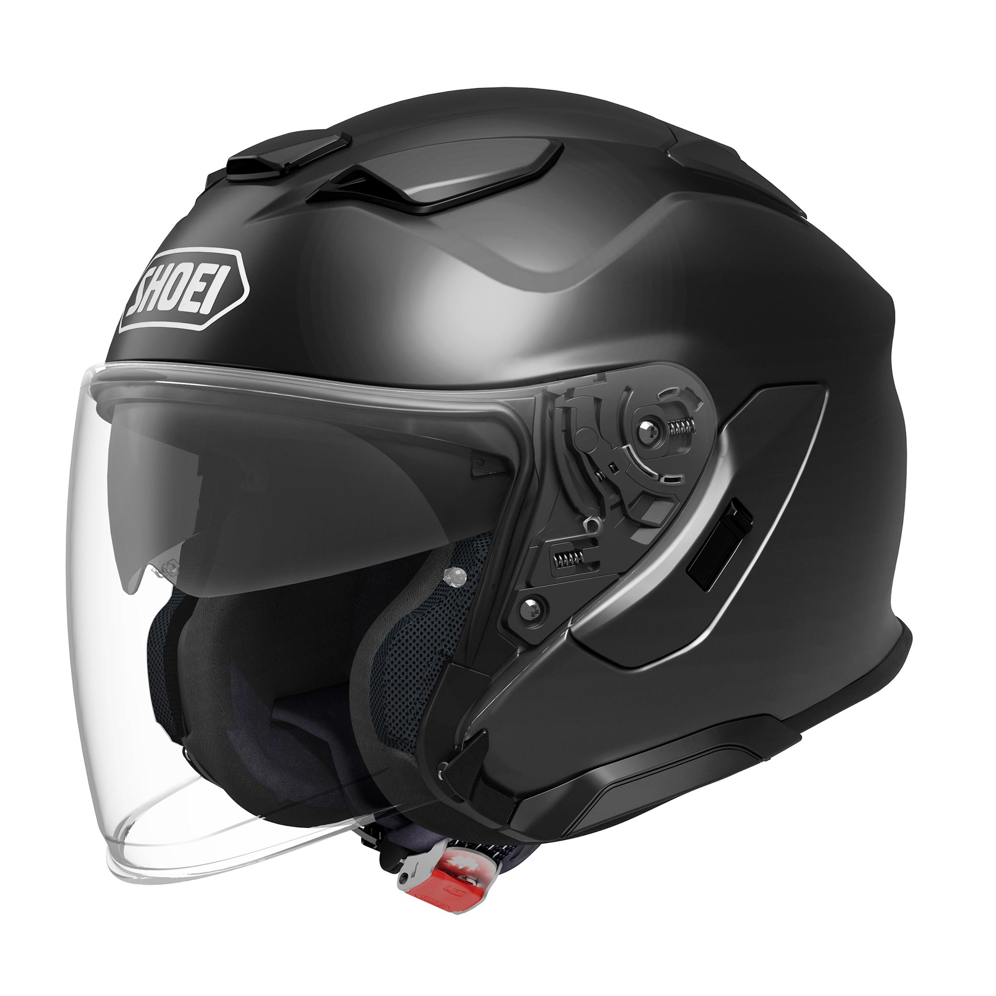 קסדת 3/4 לאופנוע שואי 3 SHOEI J-CRUISE צבע שחור מבריק 