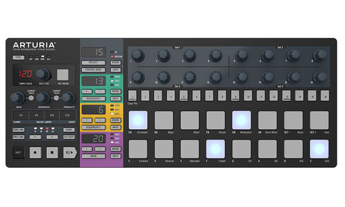 קונטרולר-סיקוונסר Arturia Beatstep Pro - שחור