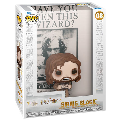 בובת פופ קאבר הארי פוטר: סיריוס בלאק - Funko POP! Harry Potter Covers: Sirius Black #08
