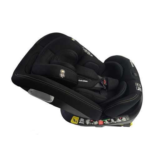 כיסא בטיחות בתקן I-SIZE G412 מסתובב 360º מבית  BabySafe (שחור)