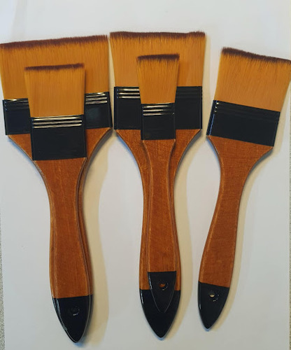 מברשות רחבות שיער סיננטי SINOART (מגוון גדלים לבחירה)