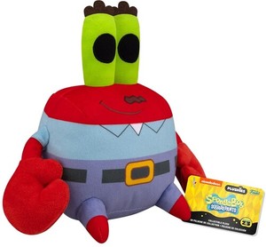 בובת פרווה בובספוג: מר קראב 7" - Funko Plush!: Spongebob Squarepants - Mr Krab
