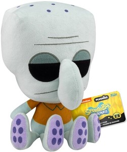 בובת פרווה בובספוג: סקווידוויד 7" - Funko POP! Plush: Spongebob Squarepants - Squidward