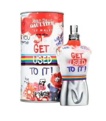 בושם לגבר Jean Paul Gaultier Perfume Masculino Le Male Pride Get Used To It!  EDT 125ml