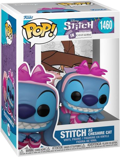 בובת פאנקו פופ דיסני: לילו וסטיץ' Lilo & Stitch סטיץ' בתחפושת - כחתול צ'שייר
