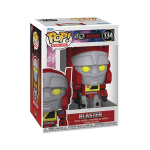 בובת פופ צעצועי רטרו: רובוטריקים - בלסטר - Funko POP! Retro Toys: Transformers - Blaster #134