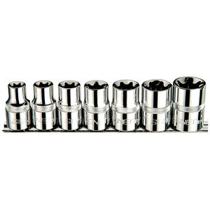 סט בוקסות E-TORX פנימי על פס 7 יח SIGNET D1/2