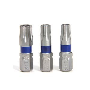 3 יח ביט TORX+חור T8  כחול כהה SIGNET