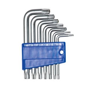 סט מפתחות 7 T10-T40 TORX יח SIGNET