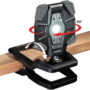 זרקור תאורה לד+קליבה 6000לומן+כבל SIGNET (C) USB
