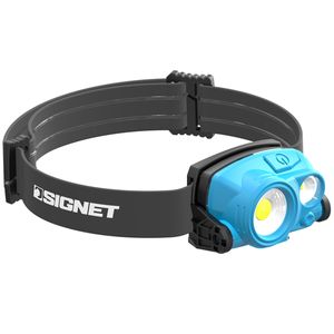 פנס ראש 250+400 LED לומן,נטען SIGNET (C)USB