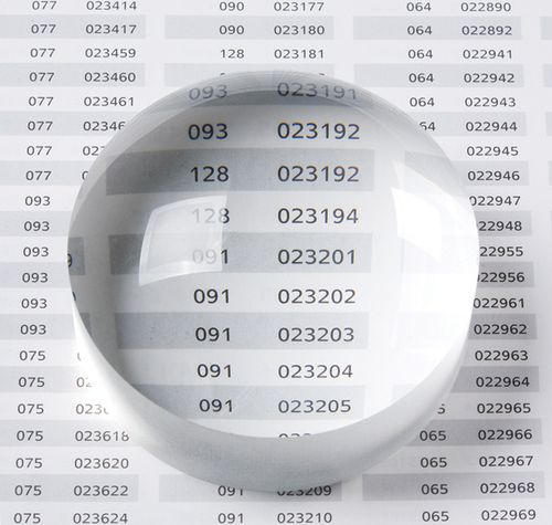 קוביית זכוכית מגדלת קוטר 60 ממ SIGNET
