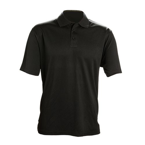 חולצת פולו Dry-Fit ש.קצר שחור SIGNET S