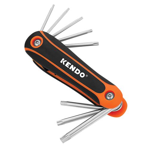 סט מפתח אלן TORX אולר 7 T8-T30 יח KENDO