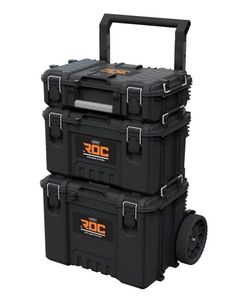 סט 3 ארגזי כלים "22 נייד עם גלגלים אטום למים KETER ROC
