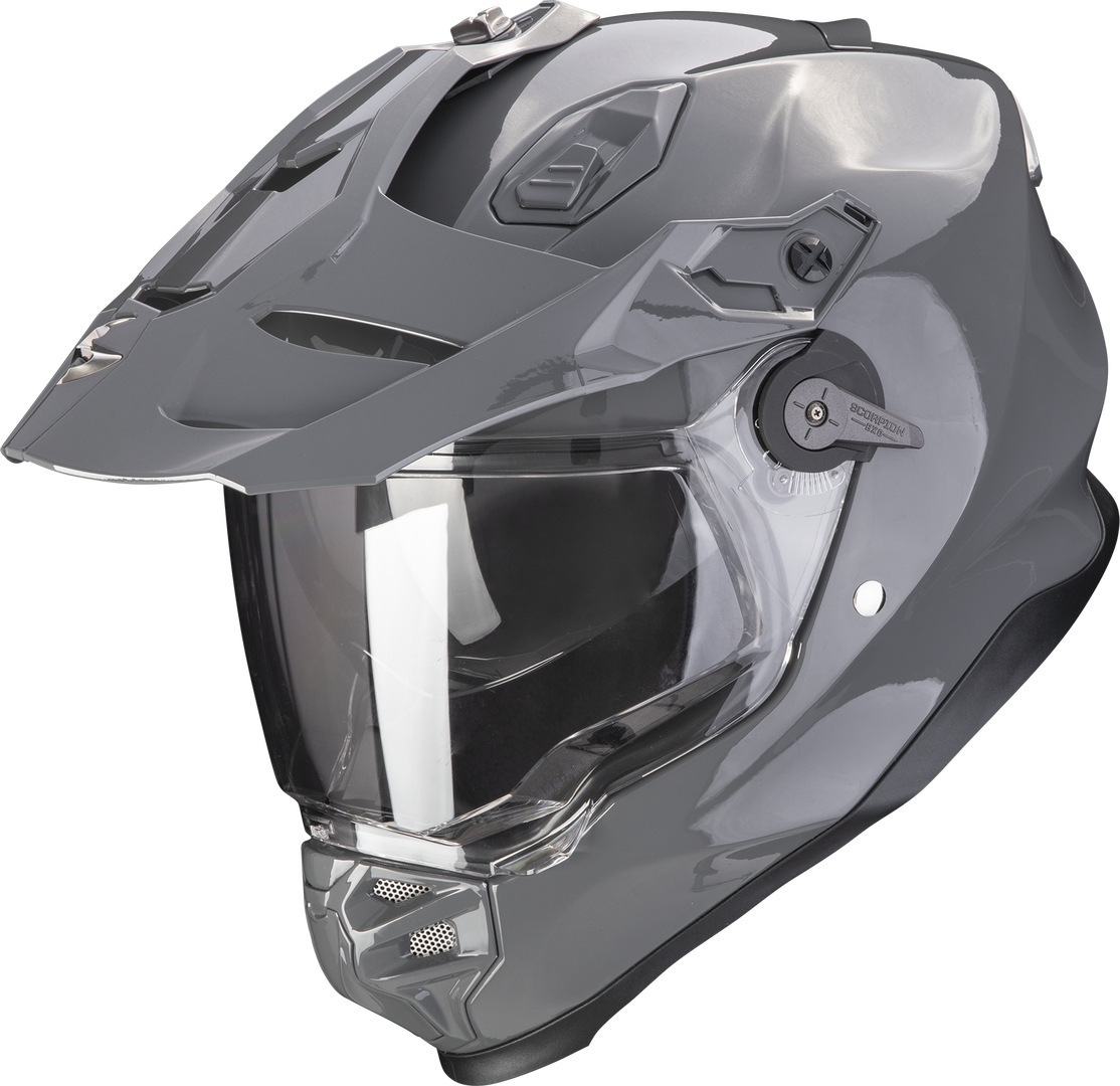 קסדה דו שימושית אפור בטון - SCORPION EXO ADF9000 AIR