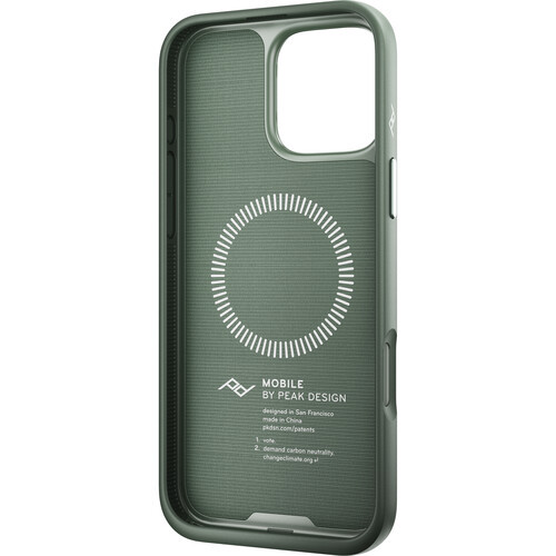 כיסוי Peak Design Everyday Loop Case For iPhone 16 Pro Max ירוק Sage