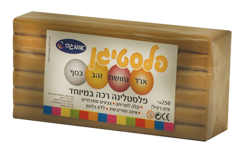 פלסטלינה בצבע ארד מתכתי/ פלסטיגן/ אומגה