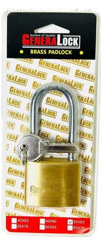 מנעול תליה GENERALOCK ב/50