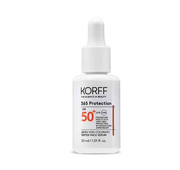 סרום פנים עם מסנן קרינה Korff Antiage Serum 365 Protection Tinted Face Serum
