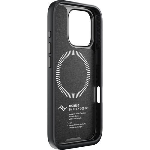 כיסוי Peak Design Everyday Case For iPhone 16 Pro אפור כהה Charcoal