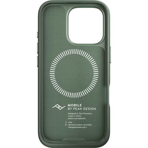 כיסוי Peak Design Everyday Case For iPhone 16 Pro ירוק Sage