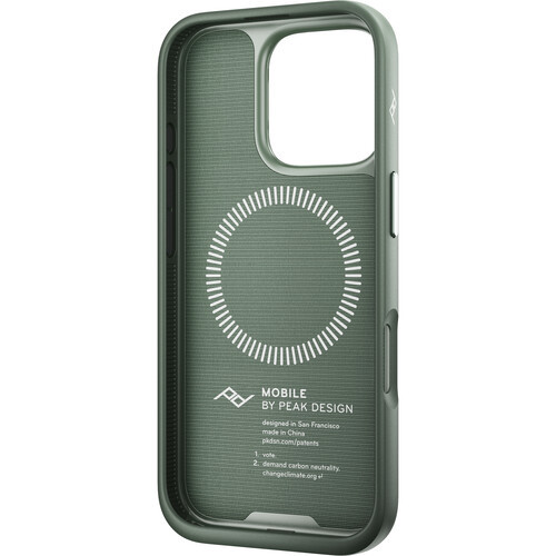 כיסוי Peak Design Everyday Case For iPhone 16 Pro ירוק Sage