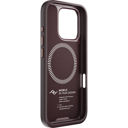 כיסוי Peak Design Everyday Case For iPhone 16 Pro בורדו Eclipse