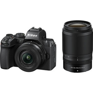 מצלמה Nikon Z50 II Double Kit 16-50mm + 50-250mm