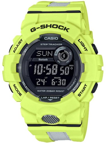 CASIO GBD-800LU-9 שעון חדש מתחבר לבלוטוס עם מד צעדים