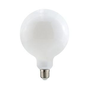 נורת גלוב 125 OPAL חלבית E27 8.5W אור חם Nisko