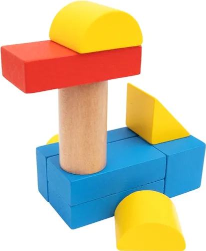 דלי קוביות עץ - חיי העיר